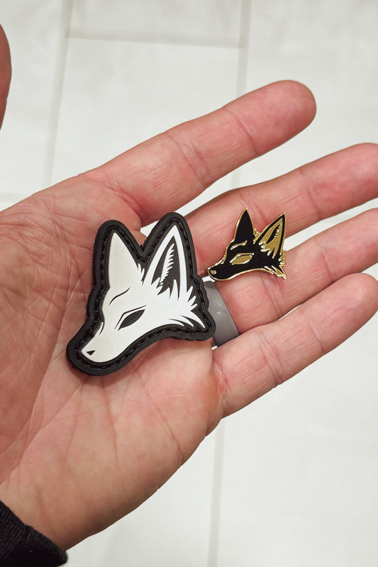 Fox Patch & Pin